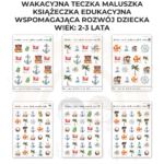 Wakacyjna teczka maluszka 2-3 lata karty pracy PDF - obrazek 7