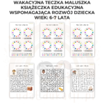 Wakacyjna teczka starszaka 6-7 lat karty pracy PDF - obrazek 8
