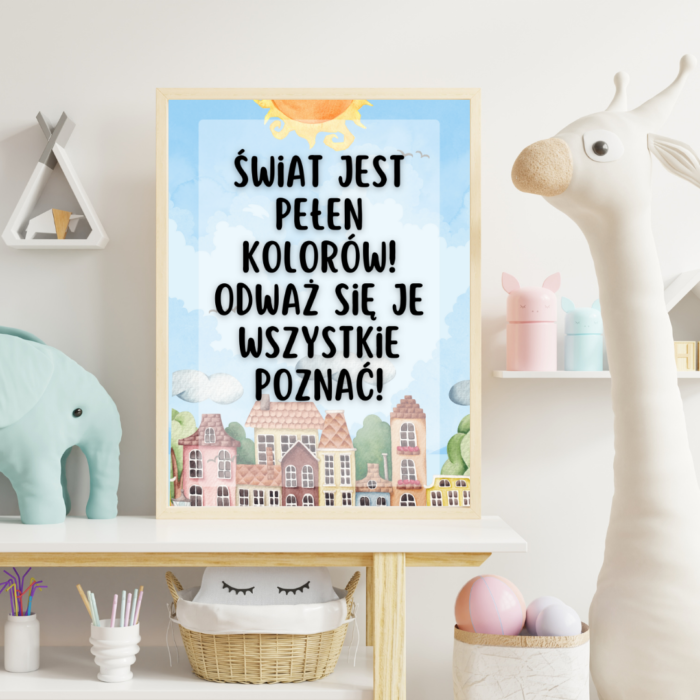 Plakaty motywacyjne dla dzieci - 20 sztuk - obrazek 5