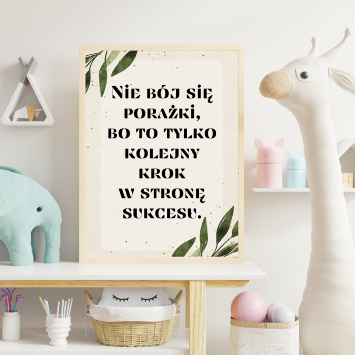 Plakaty motywacyjne dla młodzieży i dorosłych - 20 sztuk - obrazek 4