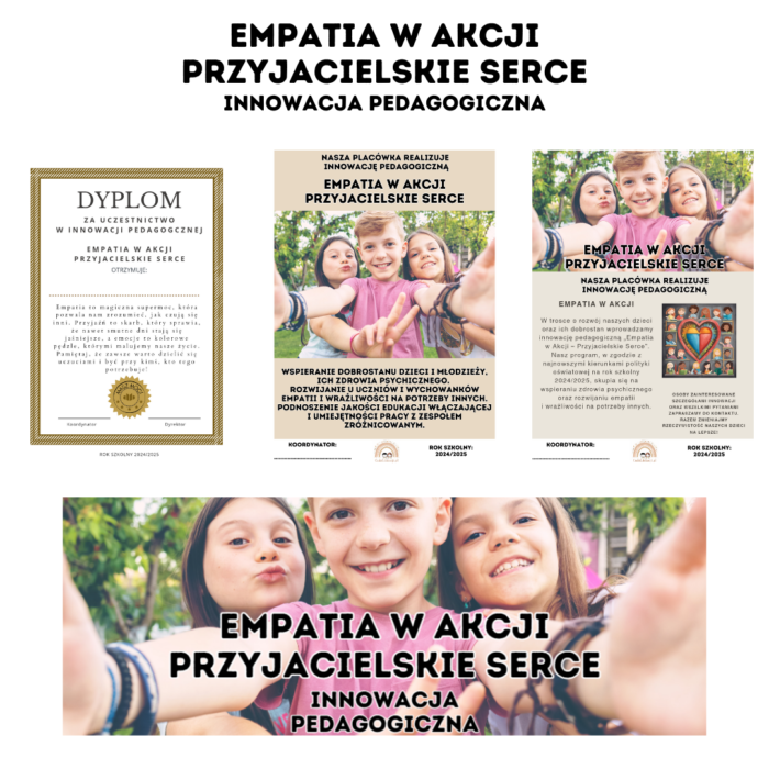 Innowacja pedagogiczna: Empatia w Akcji – Przyjacielskie Serce