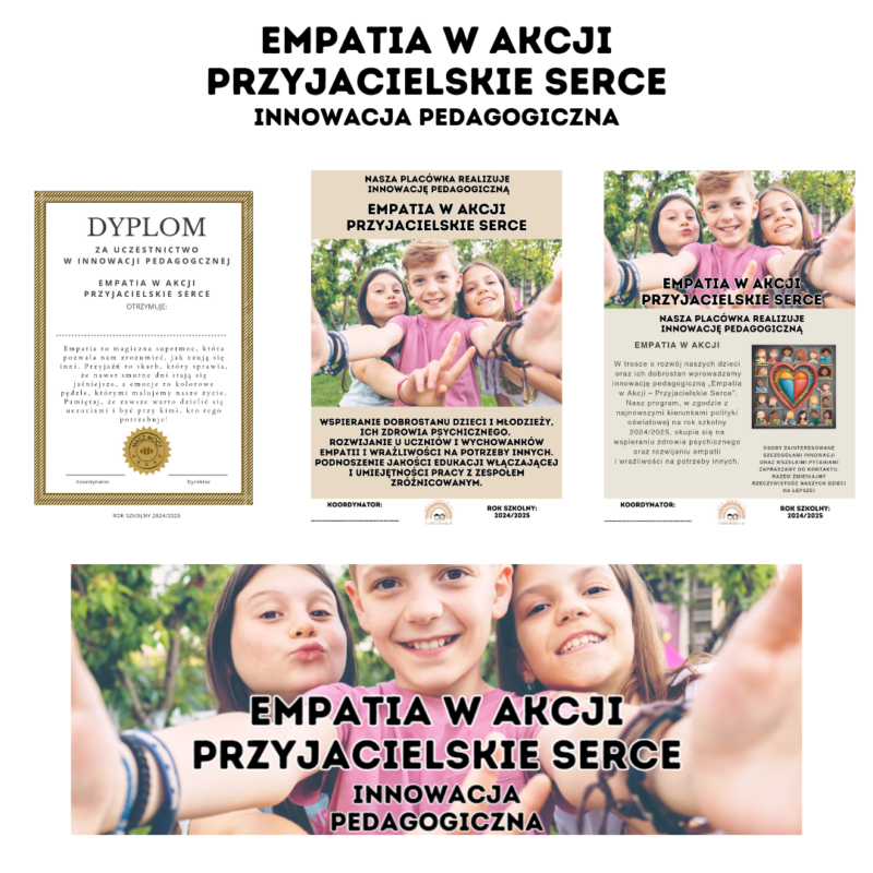 Innowacja pedagogiczna: Empatia w Akcji – Przyjacielskie Serce
