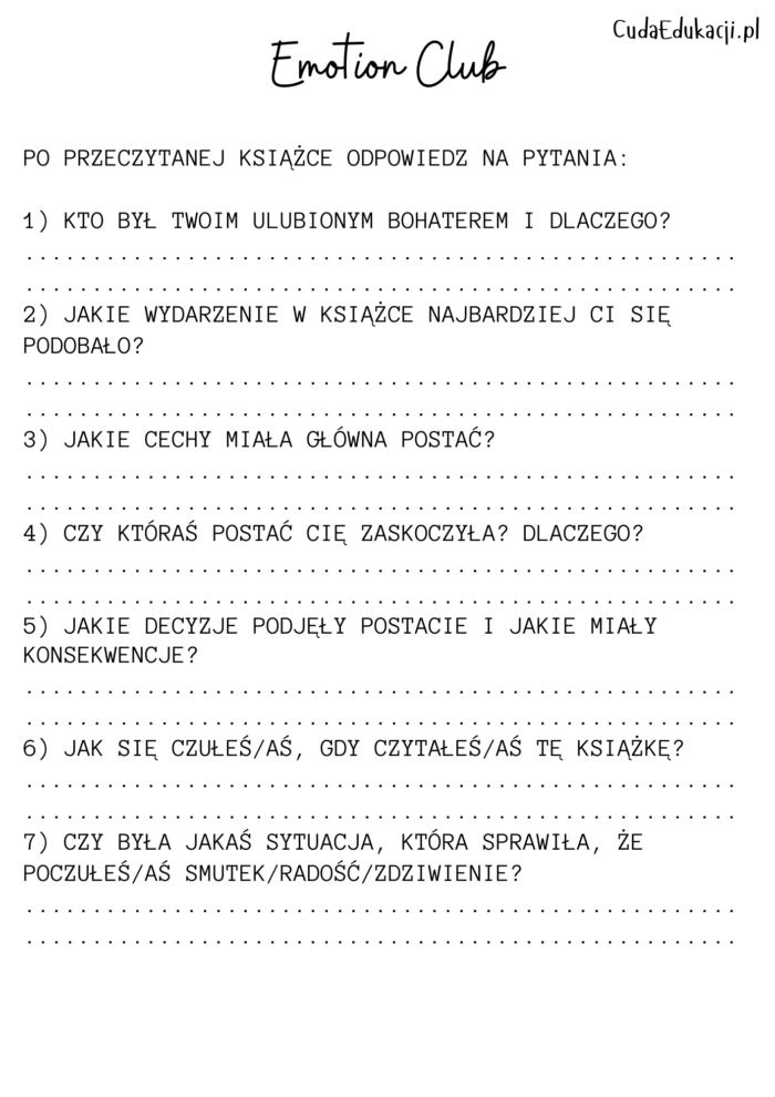Karty pracy: Empatia w akcji - przyjacielskie serce - obrazek 8