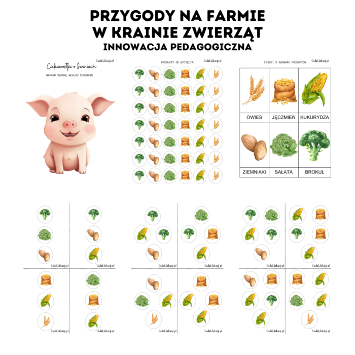 Innowacja pedagogiczna: Przygody na Farmie – w krainie zwierząt - PRZEDSZKOLE - obrazek 6