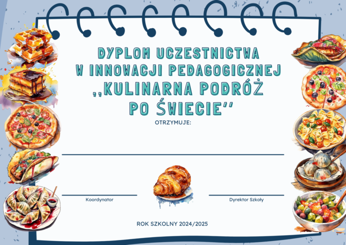 Innowacja pedagogiczna: Kulinarna Podróż po Świecie - obrazek 3