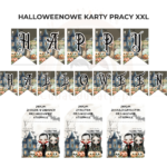Halloween -owe karty pracy - Pakiet XXL PDF - obrazek 2