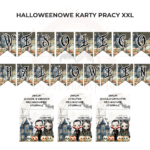 Halloween -owe karty pracy - Pakiet XXL PDF - obrazek 3