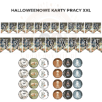 Halloween -owe karty pracy - Pakiet XXL PDF - obrazek 4
