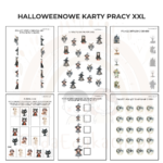 Halloween -owe karty pracy - Pakiet XXL PDF - obrazek 5