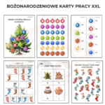 Boże Narodzenie karty pracy - pakiet XXL PDF - obrazek 4