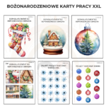 Boże Narodzenie karty pracy - pakiet XXL PDF - obrazek 5
