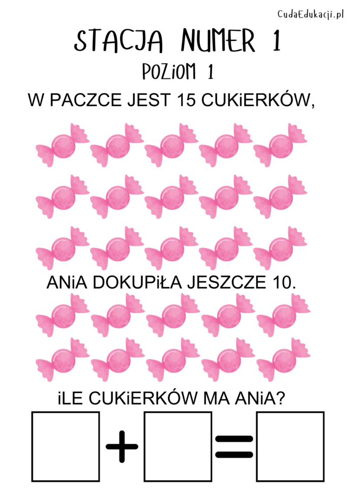 Lekcja otwarta „Matematyczne stacje zadaniowe. Dodawanie i odejmowanie w zakresie 100.” Klasy II-IV SP - obrazek 5