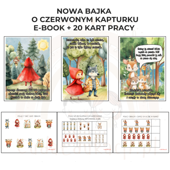 Bajka: Pola i leśne przyjaźnie. E-book + 20 kart pracy - obrazek 3