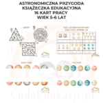 Astronomiczna Przygoda. Książeczka edukacyjna PDF, 16 kart pracy 5-6 lat - obrazek 3