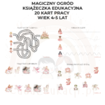 Księżniczki. Książeczka edukacyjna PDF, 20 kart pracy 4-5 lat - obrazek 3