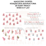 Magiczny ogród. Książeczka edukacyjna PDF, 20 kart pracy 6-7 lat - obrazek 3