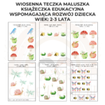 Wiosenna teczka maluszka 2-3 lata karty pracy PDF - obrazek 5