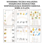 Wiosenna teczka maluszka 2-3 lata karty pracy PDF - obrazek 7