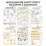 Wielkanocne karty pracy - pakiet XXL PDF