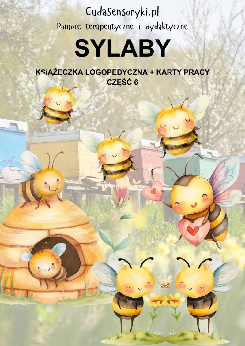 SYLABY Z i S Książeczka logopedyczna + karty pracy PDF