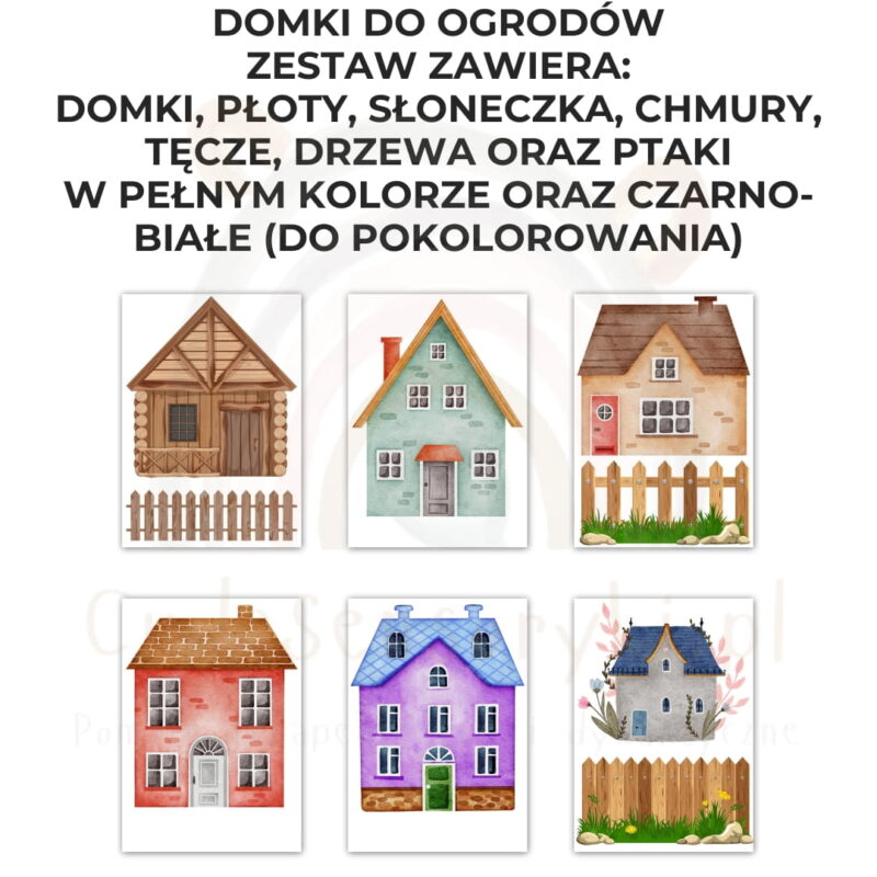 Magiczny ogródek w doniczce - domki PDF