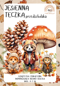 Jesienna teczka przedszkolaka 4-5 lat karty pracy PDF