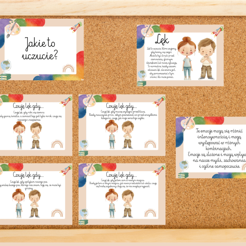 Jakie to uczucie? Gazetka z emocjami, TUS