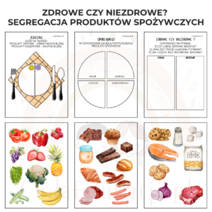 Zdrowe czy niezdrowe? Segregacja produktów spożywczych