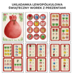 Zapakuj prezenty do worka Świętego Mikołaja