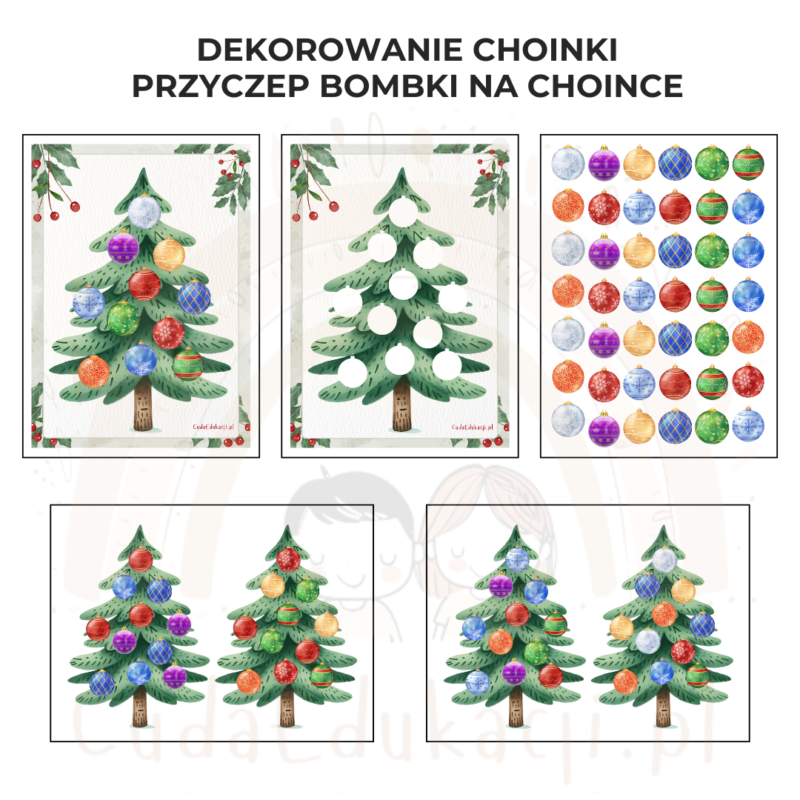 Dekorowanie choinki: Boże Narodzenie