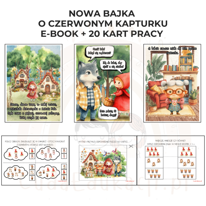 Bajka: Pola i leśne przyjaźnie. E-book + 20 kart pracy