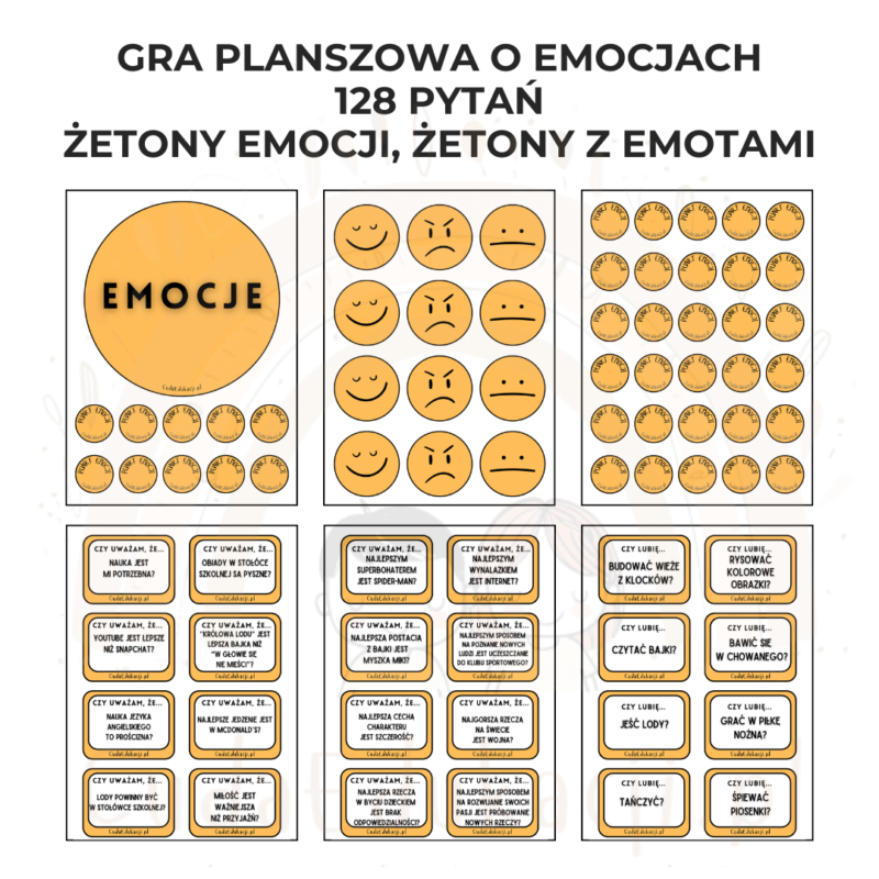 Gra planszowa o emocjach