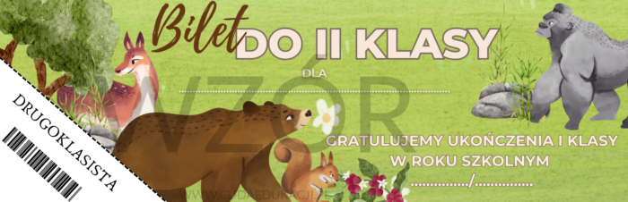 Bilet do II klasy na zakończenie roku szkolnego - obrazek 4