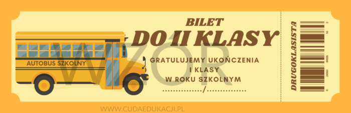 Bilet do II klasy na zakończenie roku szkolnego - obrazek 7