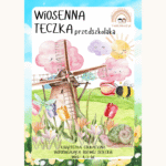 Wiosenna teczka przedszkolaka 4-5 lata karty pracy PDF