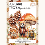 Jesienna teczka przedszkolaka 4-5 lat karty pracy PDF
