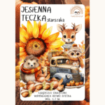 Jesienna teczka starszaka 6-7 lat karty pracy PDF