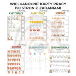 Wielkanocne karty pracy - pakiet XXL PDF - obrazek 2