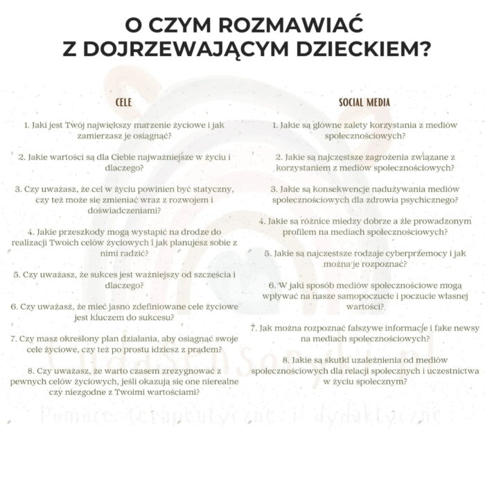 O czym rozmawiać z dojrzewającym dzieckiem? - TUS PDF - obrazek 3