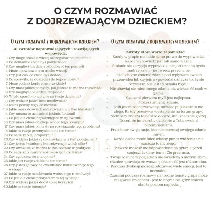 O czym rozmawiać z dojrzewającym dzieckiem? - TUS PDF - obrazek 6