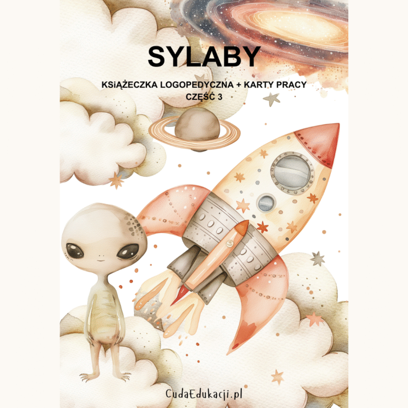 SYLABY B i L Książeczka logopedyczna + karty pracy PDF