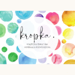 Kropka . Książeczka edukacyjna PDF, 20 kart pracy 4-5 lat