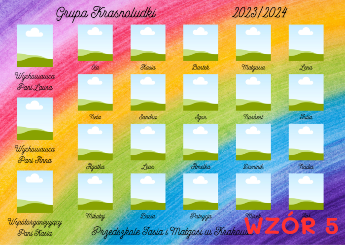 Tablo przedszkolne PDF do samodzielnego wydruku - obrazek 6