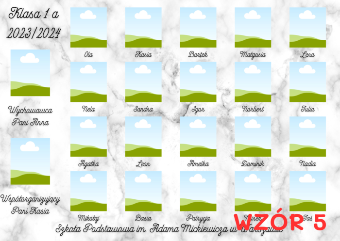 Tablo szkolne PDF do samodzielnego wydruku - obrazek 4