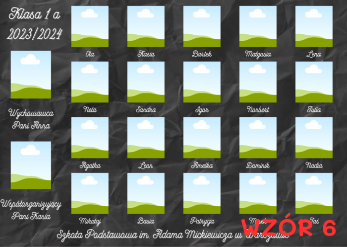 Tablo szkolne PDF do samodzielnego wydruku - obrazek 5