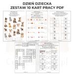 Dzień Dziecka – Zestaw 10 kart pracy PDF