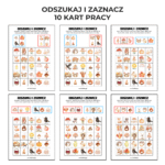 Odszukaj i zaznacz: 10 kart pracy