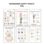 Wiosenne karty pracy - pakiet XXL PDF - obrazek 3