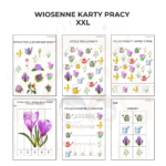 Wiosenne karty pracy - pakiet XXL PDF - obrazek 4