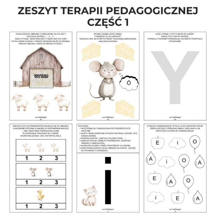 Zeszyt terapii pedagogicznej: Specjalne potrzeby edukacyjne oraz spektrum autyzmu i Zespół Aspergera - obrazek 2